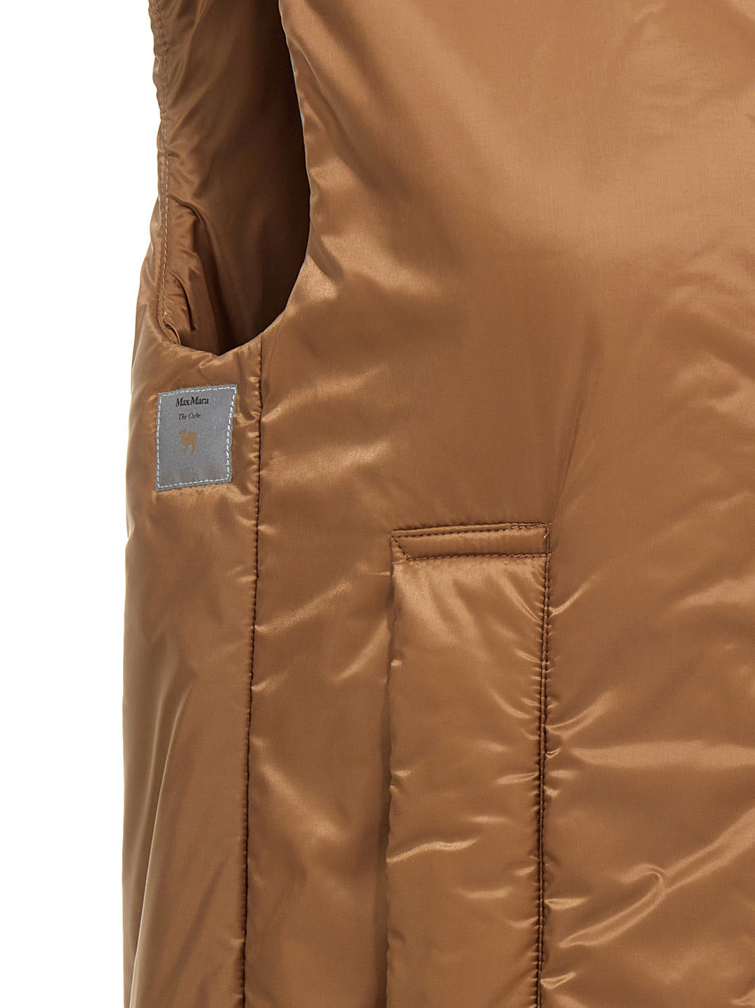 Max Mara The Cube Greengo Gilet - Marrone | 5be489b39d676d33b86940a2bb9ce0861cd50da7