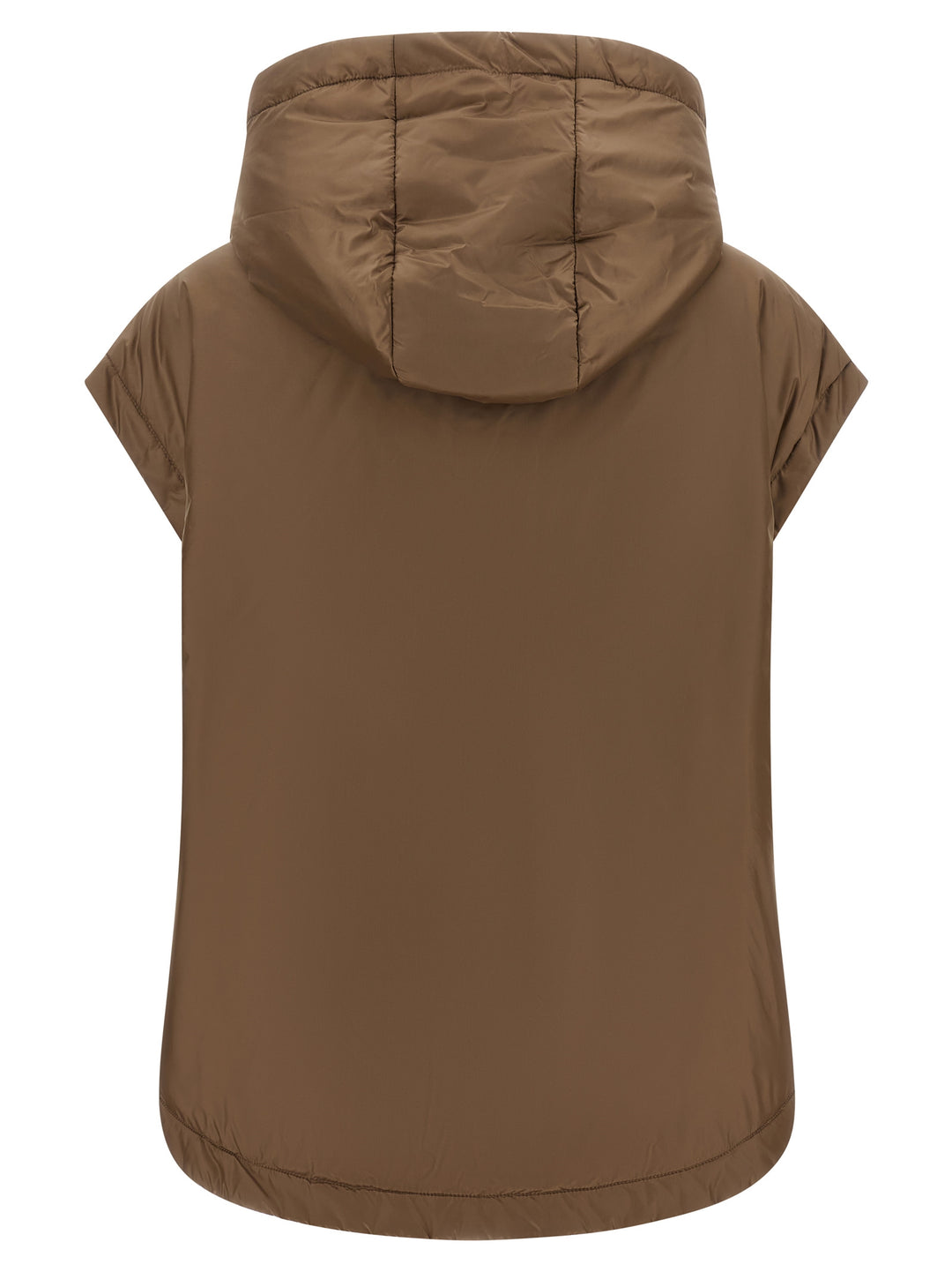 Max Mara The Cube Mtcambra Gilet - Marrone | 014947c73af7c1d2a51bdd0980cbc8403185cc1c