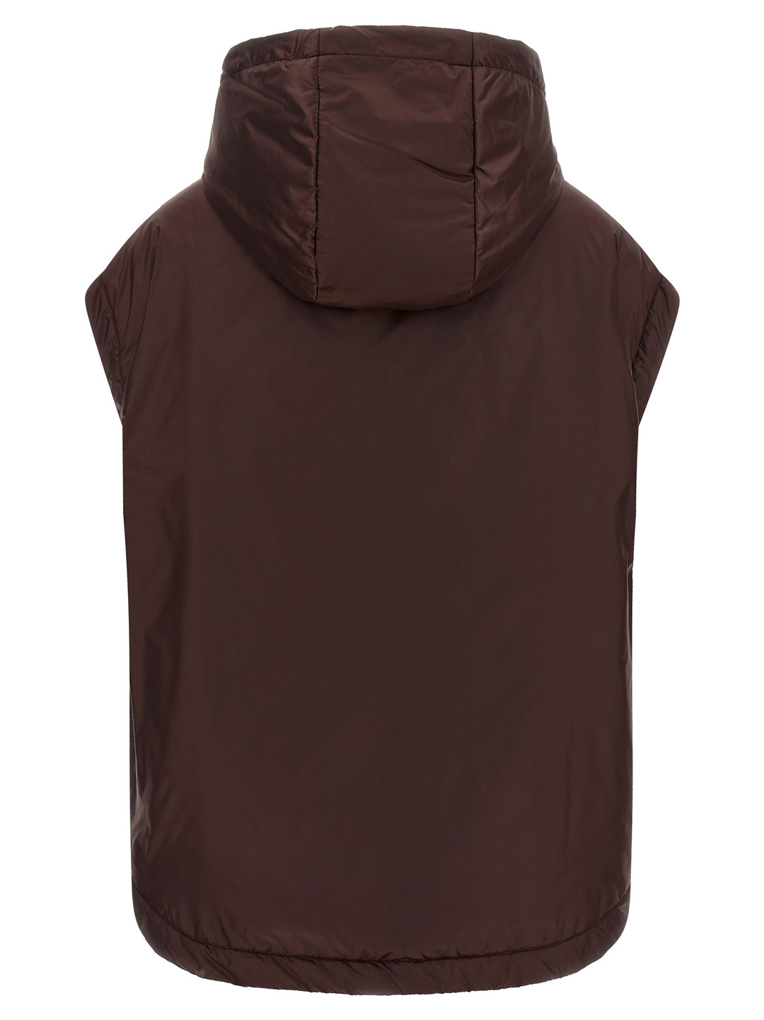 Max Mara The Cube Mtcambra Gilet - Bordeaux | 4c25403d80fa01f4bf1d6af9d91973280da6b95a