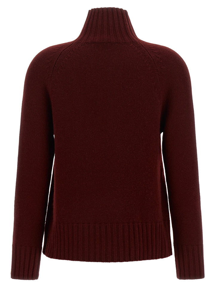 S Max Mara Mantova Maglioni - Bordeaux | f0efacc9211c2c4213b9ce676d77a42d6ba74a82