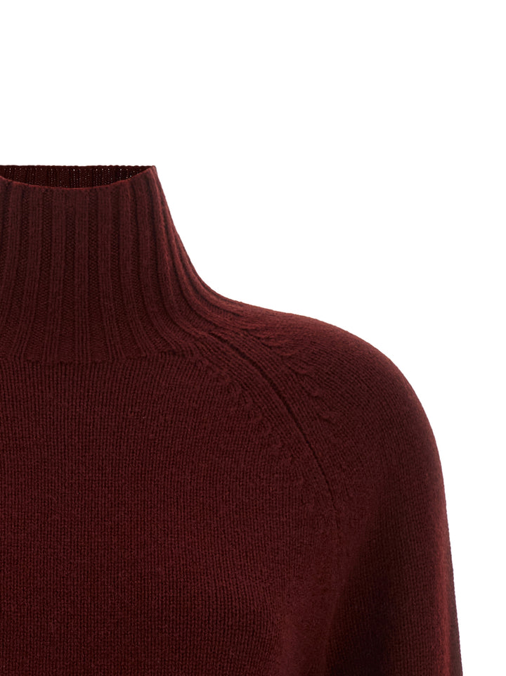 S Max Mara Mantova Maglioni - Bordeaux | 56669bdf48ac1c607a9a916fcf2c77151a6bd813