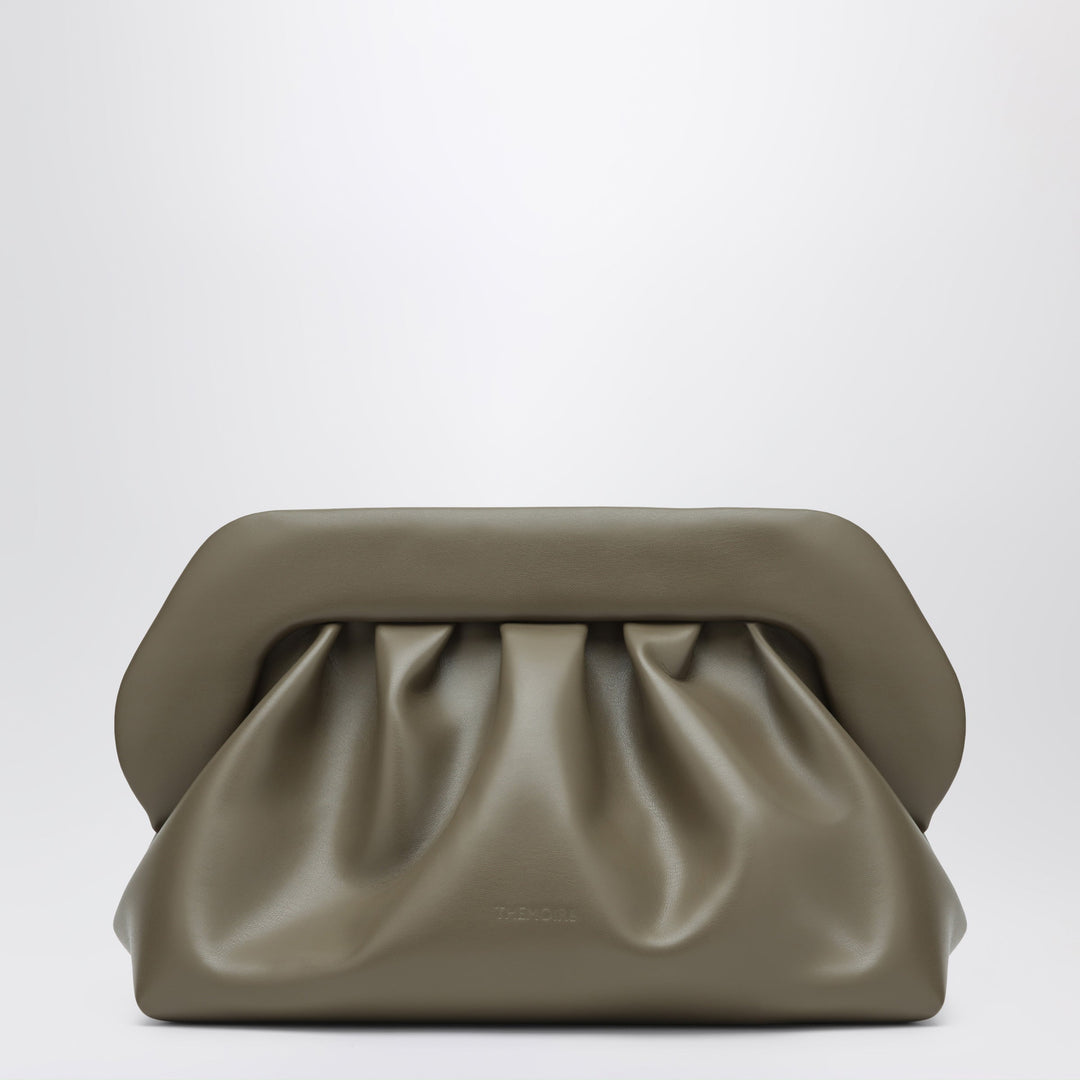 Themoirè Pochette Bios Braun Aus Kunstleder