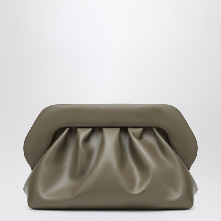 Themoirè Pochette Bios Braun Aus Kunstleder