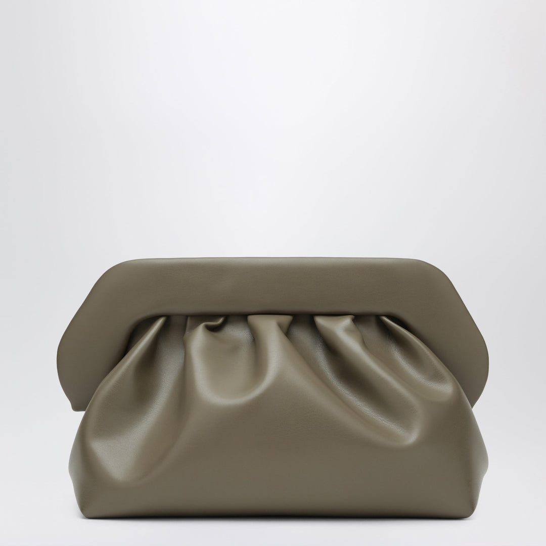 Themoirè Pochette Bios Braun Aus Kunstleder