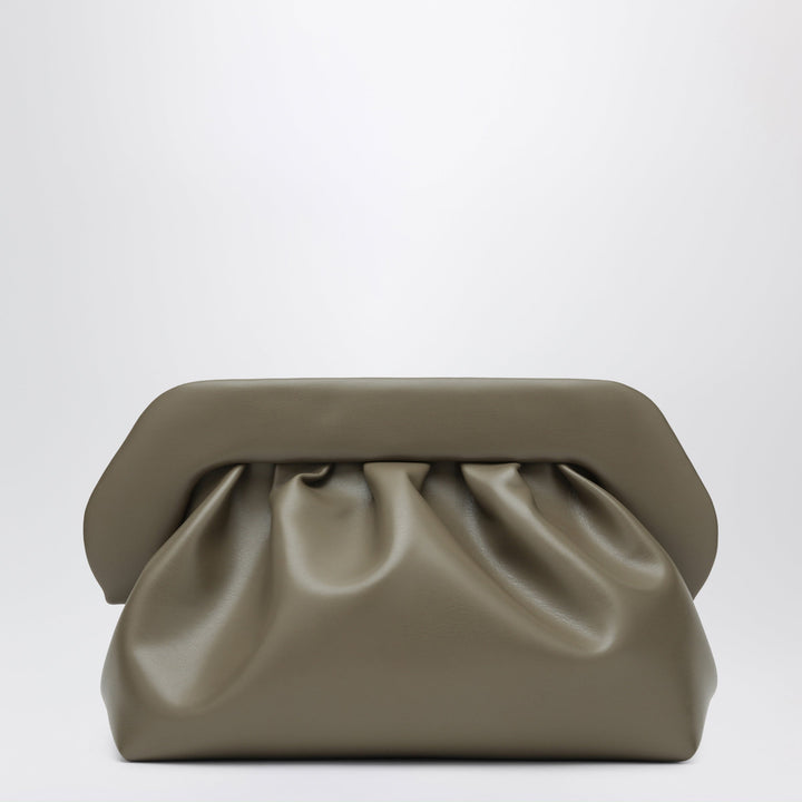 Themoirè Pochette Bios Braun Aus Kunstleder