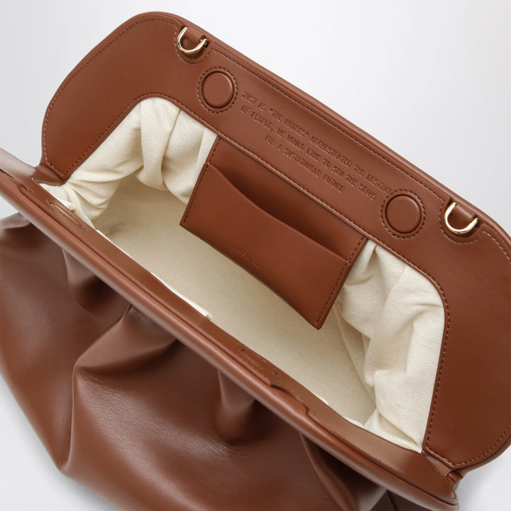 Themoirè Braune Bios Pouch Aus Kunstleder