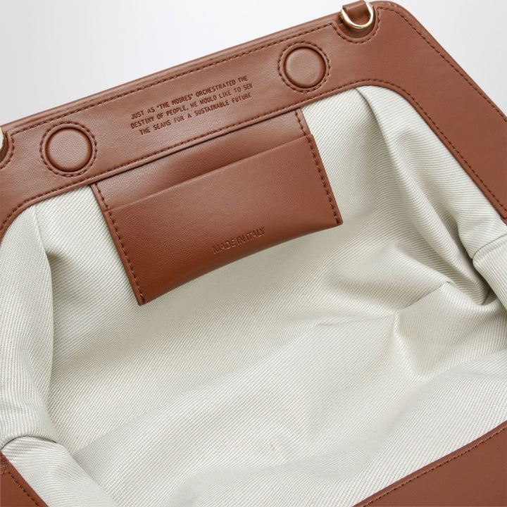 Themoirè Borsa Baguette Bios Marrone In Similpelle