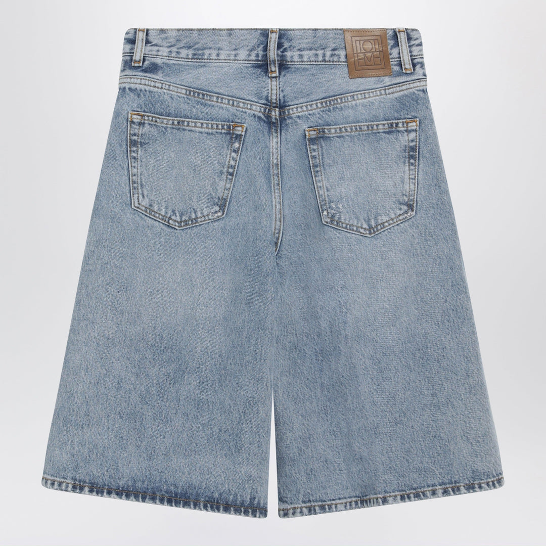 Toteme Shorts - Celeste | df5ac9323e23afa78ce1172f52eb2a3835ec6243