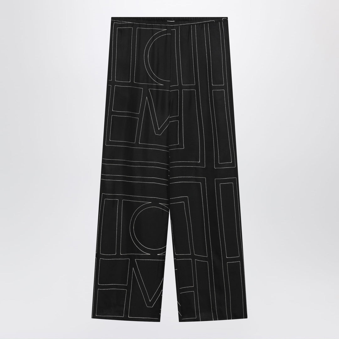 Toteme Pantaloni - Nero | 3dbdf5336801a89857052a05a710606a357a810e