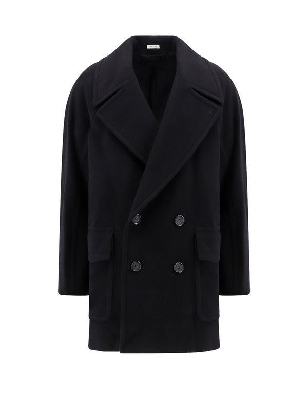 Wool And Cashmere Coat