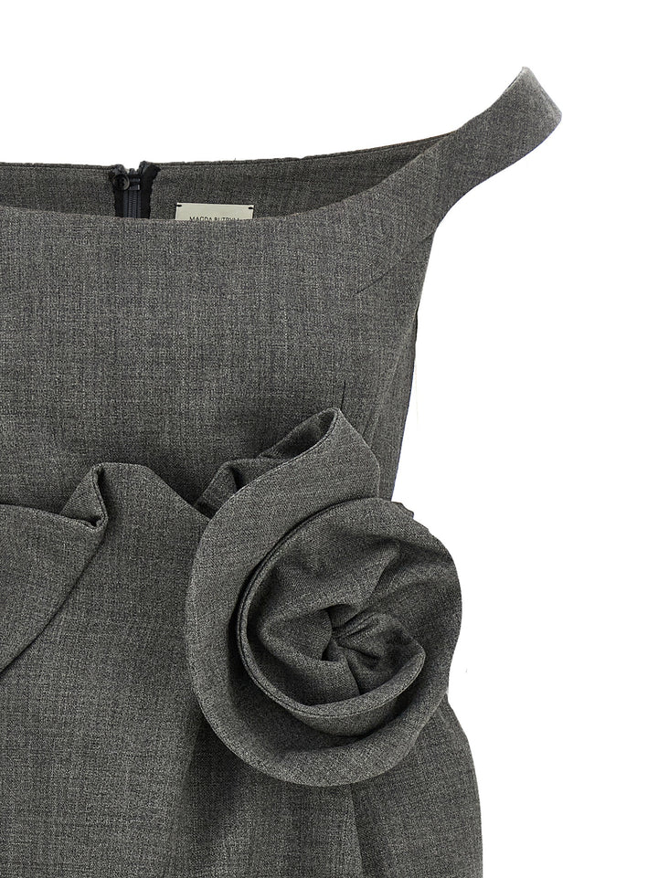 Magda Butrym 3d Flower Dress Abiti - Grigio | 8c2cc1d3d4a3dcc7d8db4ec0f06fd443e47d37e6