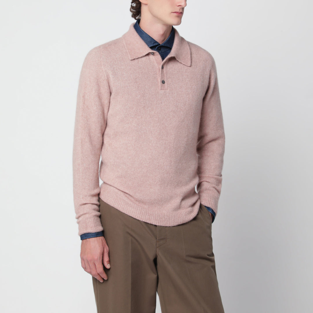 Roberto Collina Polo Rosa De Cachemir