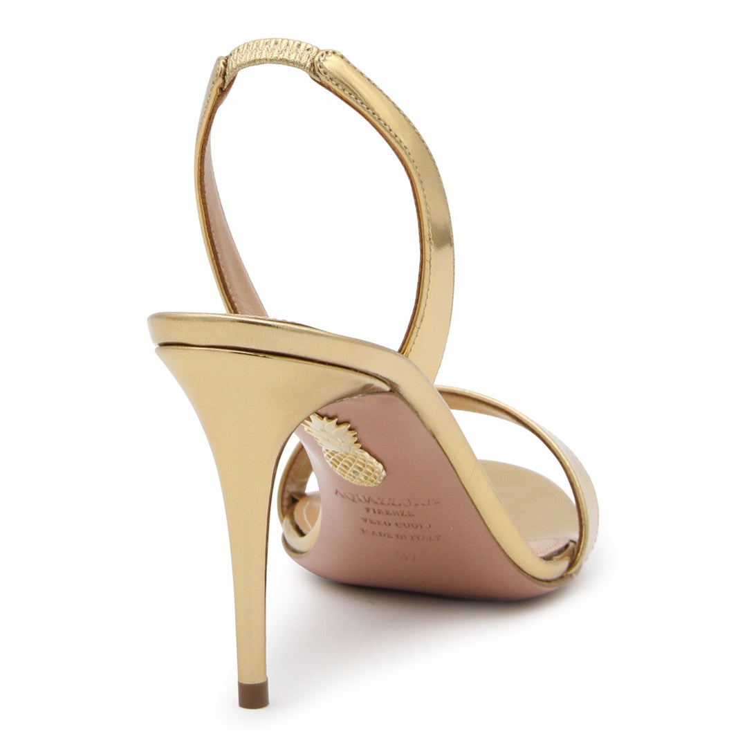Aquazzura Sandals - SOFT GOLD | 354aafca3570f53ff4557e690069b0a141a9732a