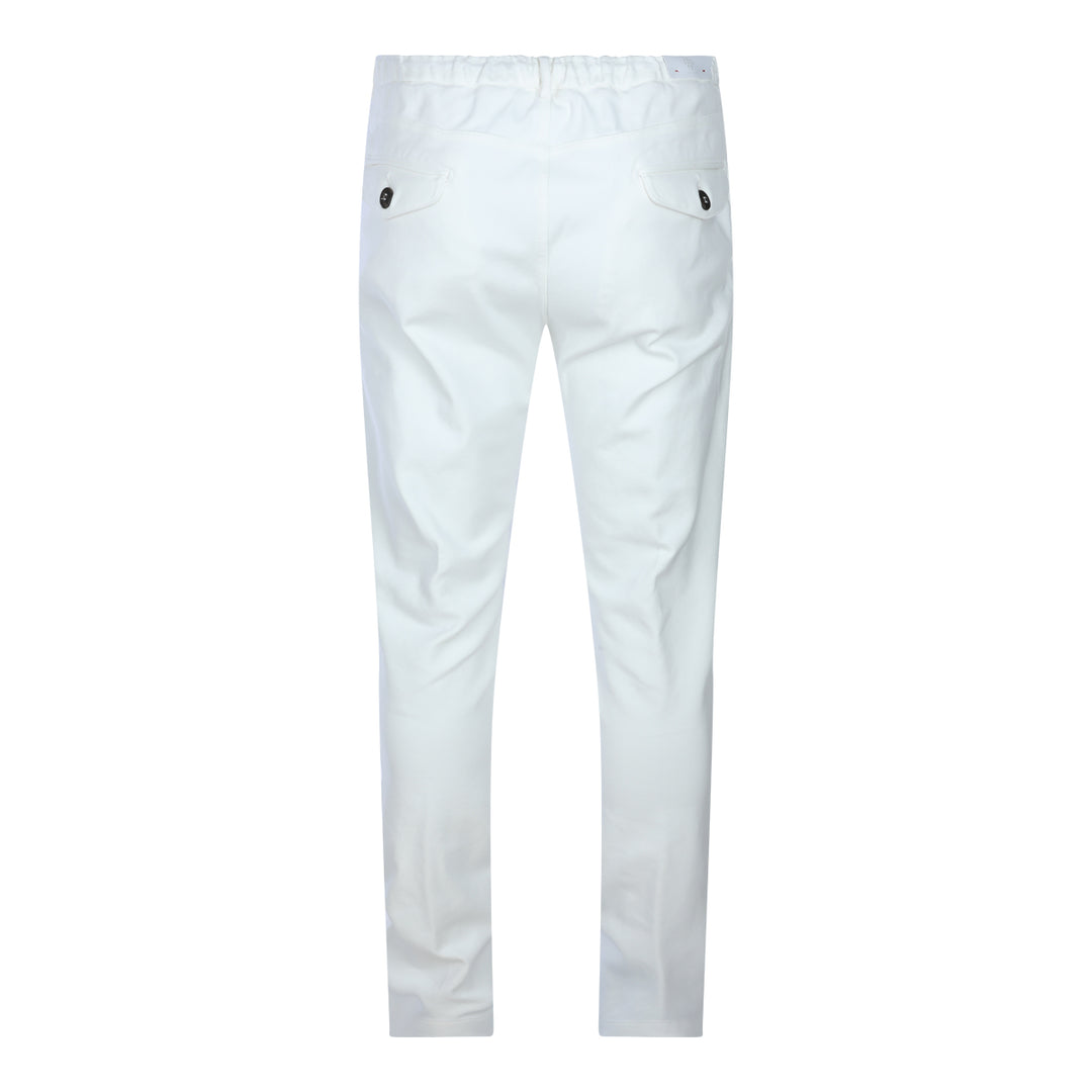 Eleventy Trousers - BIANCO | 135ebd28c80071dae0fabc823bcd007e1f0e1a76