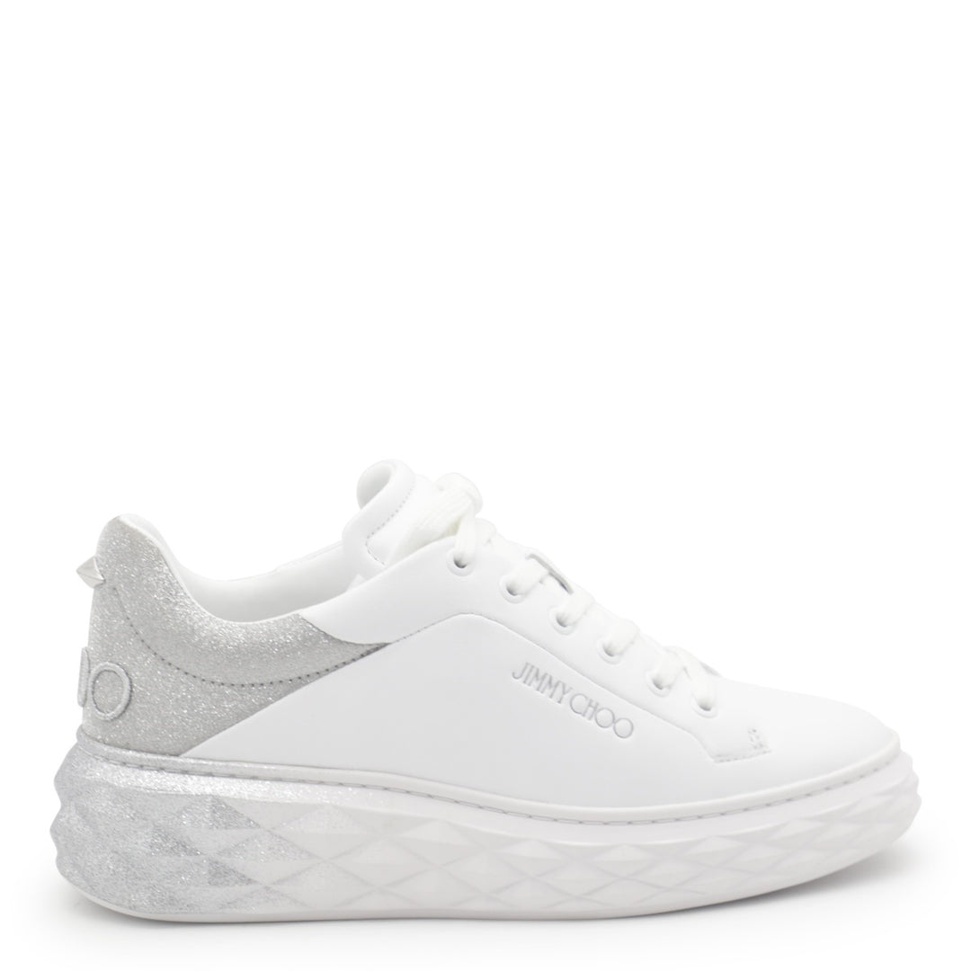 Jimmy Choo Sneakers - WHITE/SILVER | 749f942bc99c219d409184f269e6029676fa1768