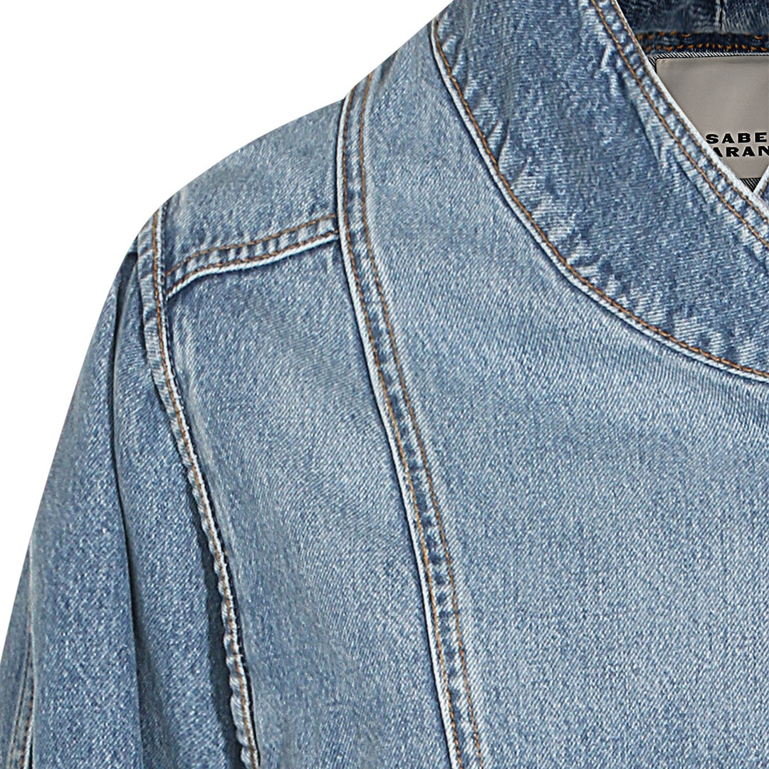 Marant Etoile Jackets - LIGHT BLUE | ef137b2c6ffb61f7d2e027ddab79f841b2bd8df4