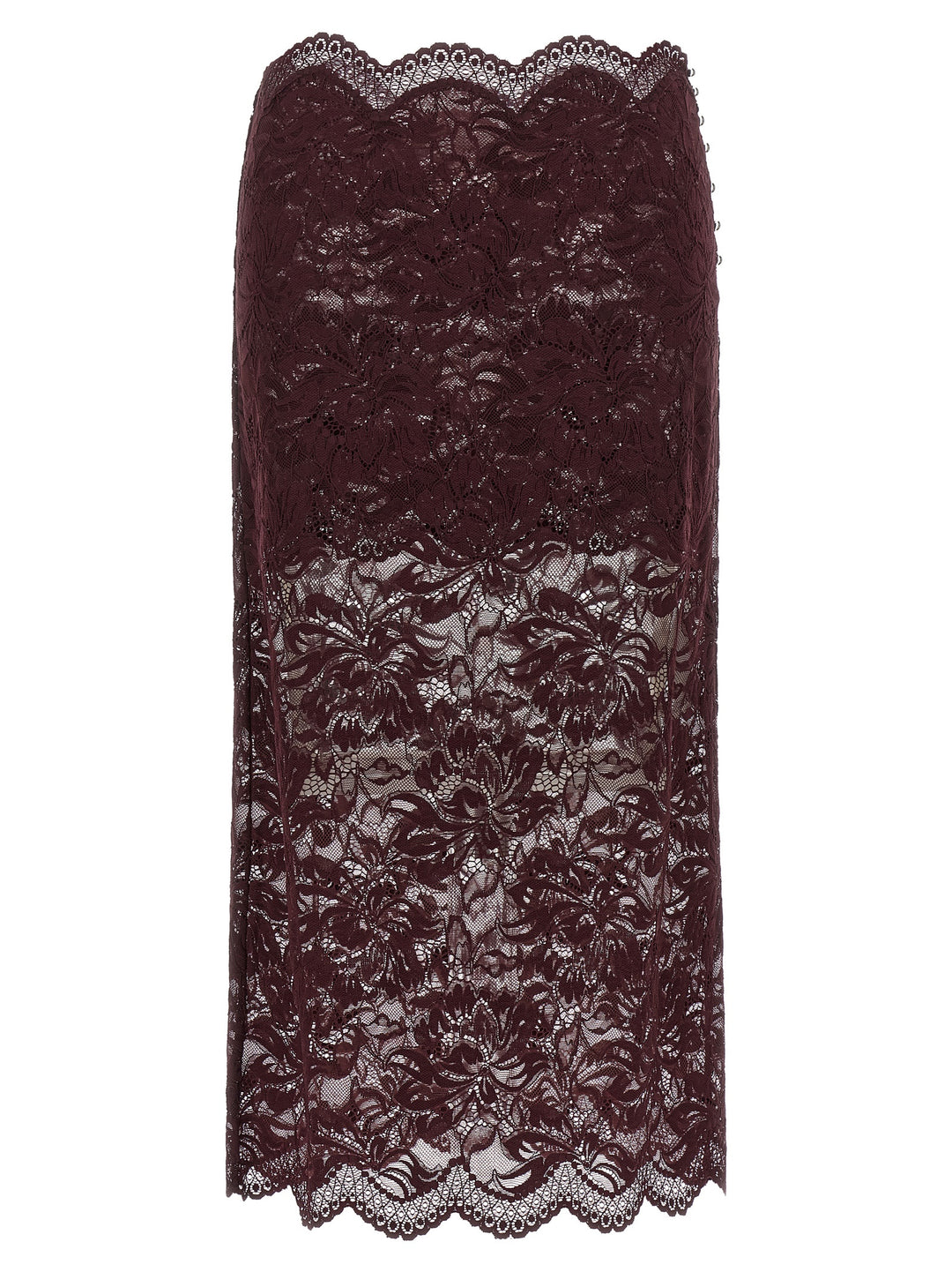 Paco Rabanne Lace Skirt Gonne - Viola | 2b62fad67ee140a8ddcc5e917d14f51a4230f03e