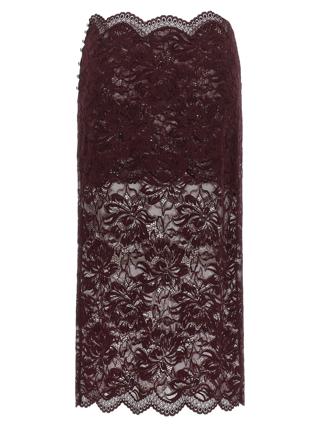 Paco Rabanne Lace Skirt Gonne - Viola | aaa4412be639441eca535b0bfd9db4e2c58647f7