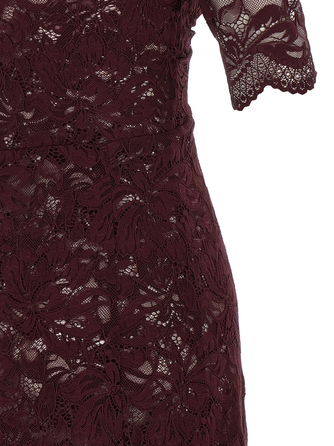 Paco Rabanne Lace Dress Abiti - Viola | f5484623e9f7ce6fedafc34d9c67dee963874e1a