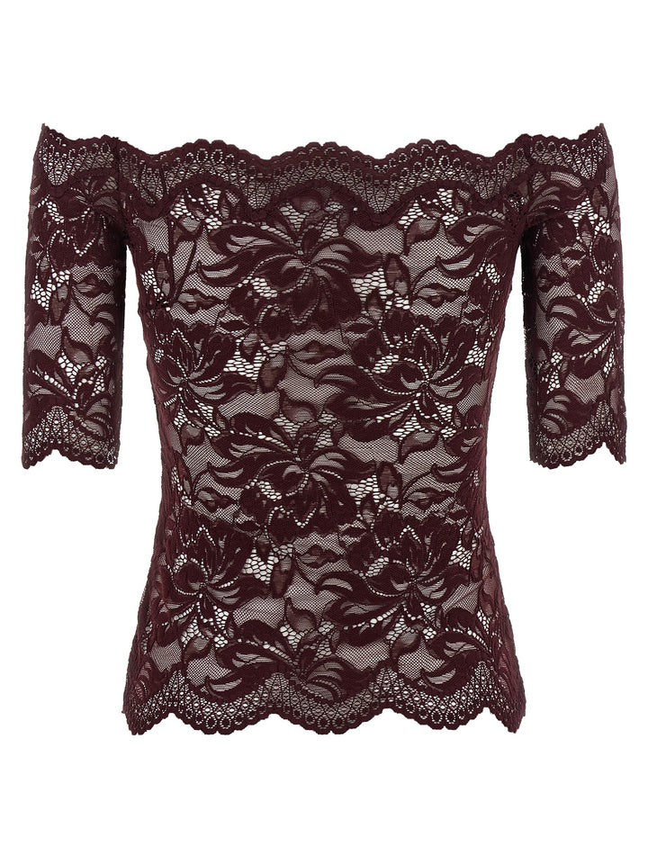 Paco Rabanne Lace Top Top - Viola | a145f30b54df671c0c6ec06359f21707aba22e42