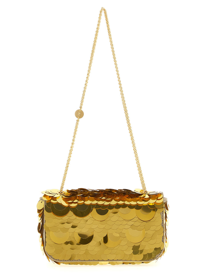 Paco Rabanne Sparkle Baguette Mini Borse a Spalla e Tracolla - Oro | 6d64041e2db4e2dc7c436e1005cafc98967b7587