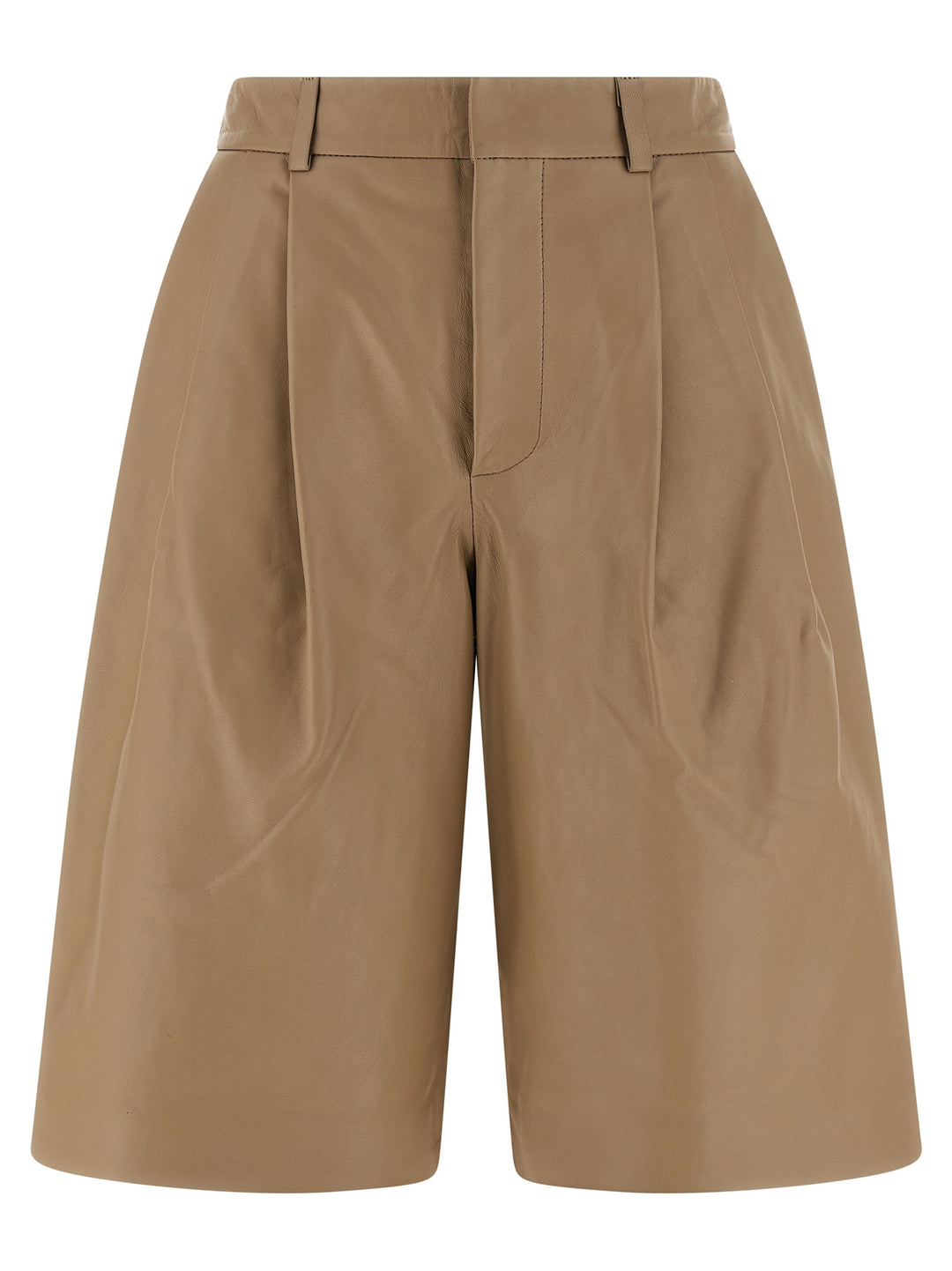 Yves Salomon Tassel Bermuda Shorts Bermuda e Short - Beige | 0a748fe9f865eedf319956919e51c4acd04e8687