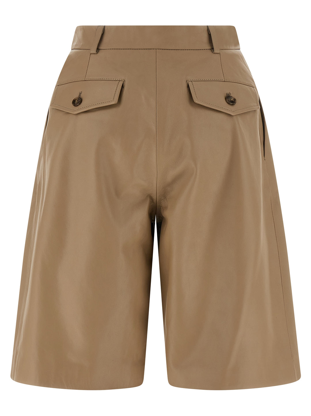 Yves Salomon Tassel Bermuda Shorts Bermuda e Short - Beige | 7a920337288c799daadecd5ff40e7cf502ed9840