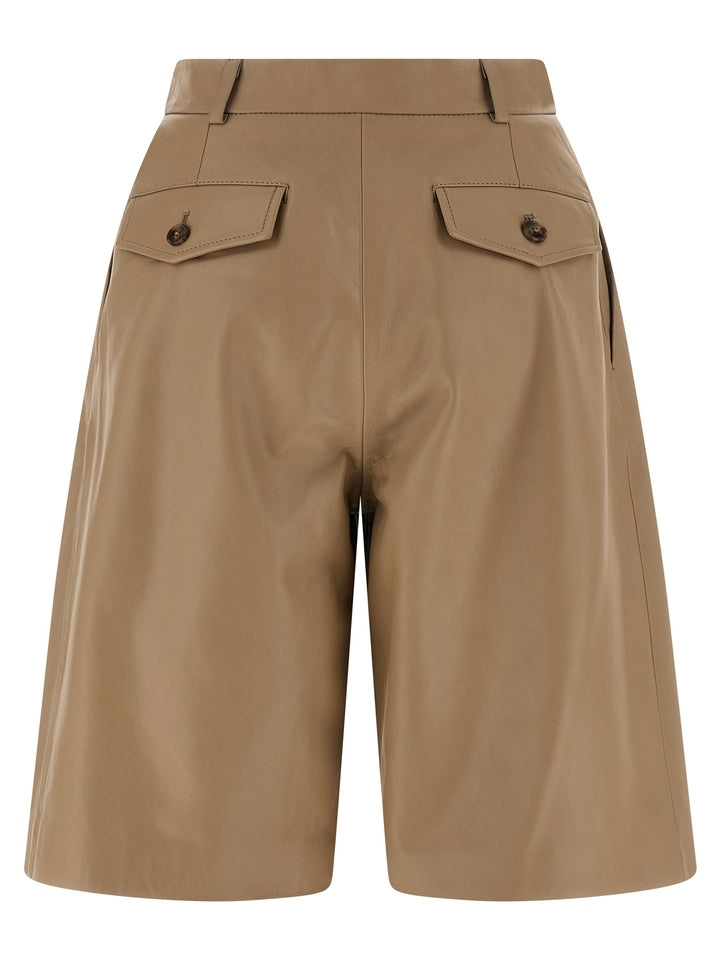Yves Salomon Tassel Bermuda Shorts Bermuda e Short - Beige | 7a920337288c799daadecd5ff40e7cf502ed9840