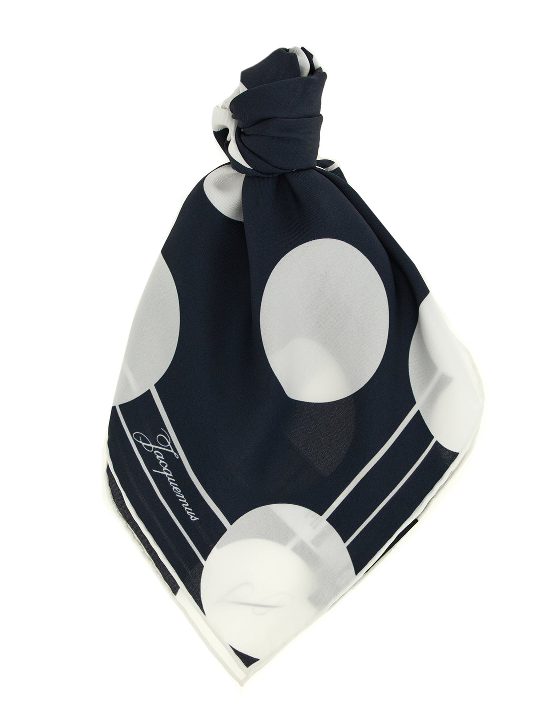 Jacquemus Le Foulard Coeur Sciarpe - Blu | 4a708d60caffd5c798c703872640fc5ccf548aba