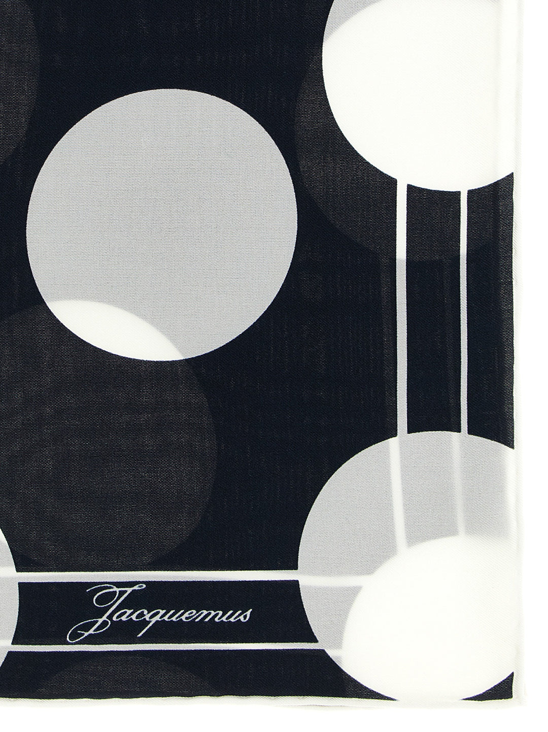 Jacquemus Le Foulard Coeur Sciarpe - Blu | 2d48e8d7c56072d2e59f4daade6df23fca23e294