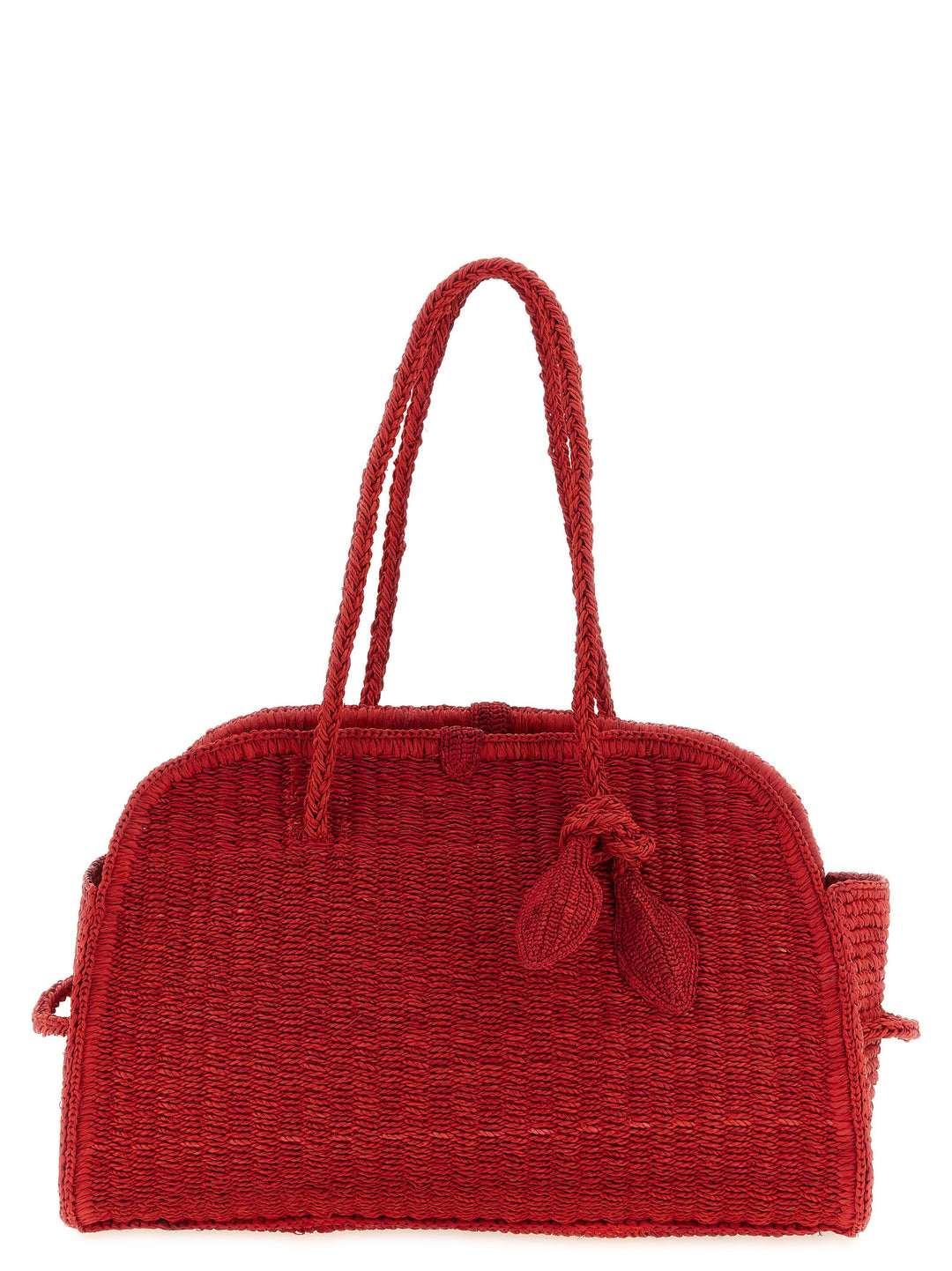 Jacquemus Le Turismo Raphia Borse a Spalla e Tracolla - Rosso | a67d1769626572343d6d960036c8375244bb9fa0