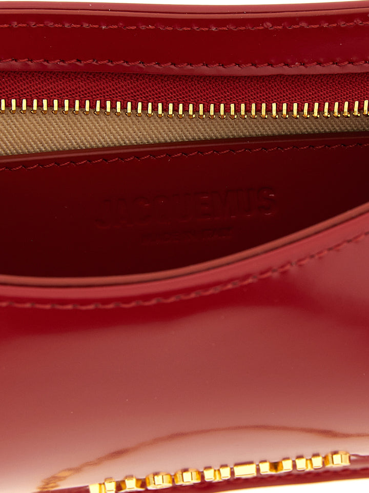 Jacquemus Le Petit Bisou Chaîne Borse a Spalla e Tracolla - Rosso | 065fffed207f36fd06b7418cd6a3dc3a85a277d9