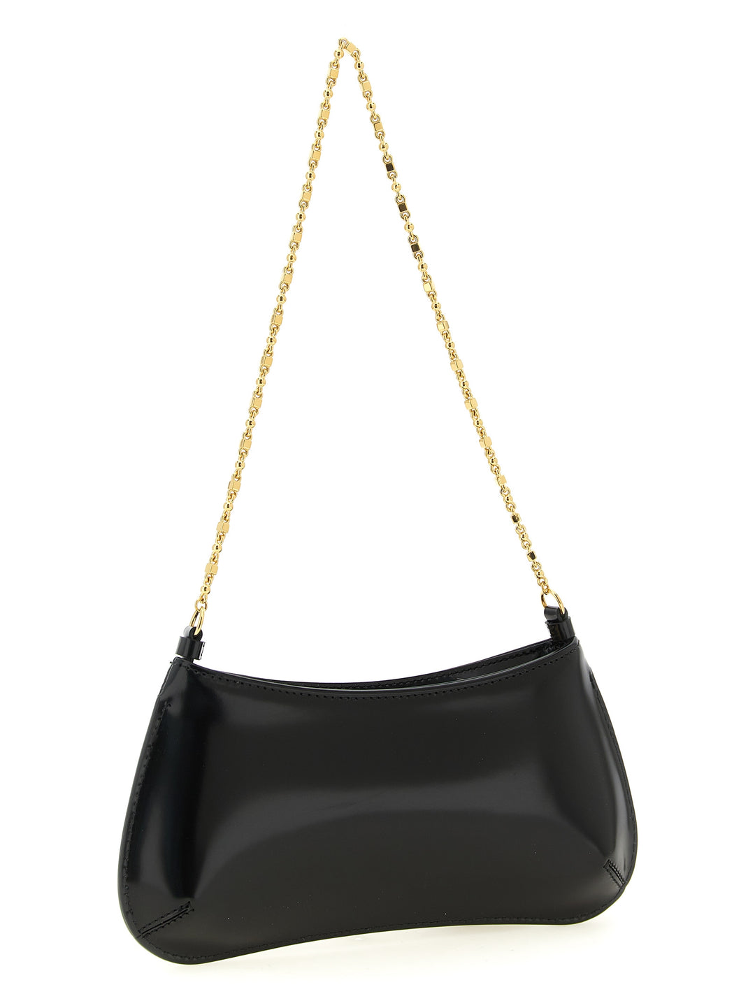 Jacquemus Le Petit Bisou Chaîne Borse a Spalla e Tracolla - Nero | 90c42274a6e7055f49a6042c66a2639d42d5fb6c