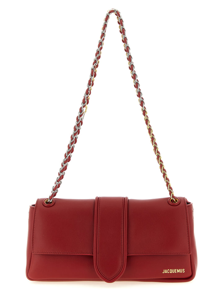 Jacquemus Le Bambino Chaîne Borse a Spalla e Tracolla - Rosso | 8660ea45960d9728ab84ea5772d20ec6545aeb8a