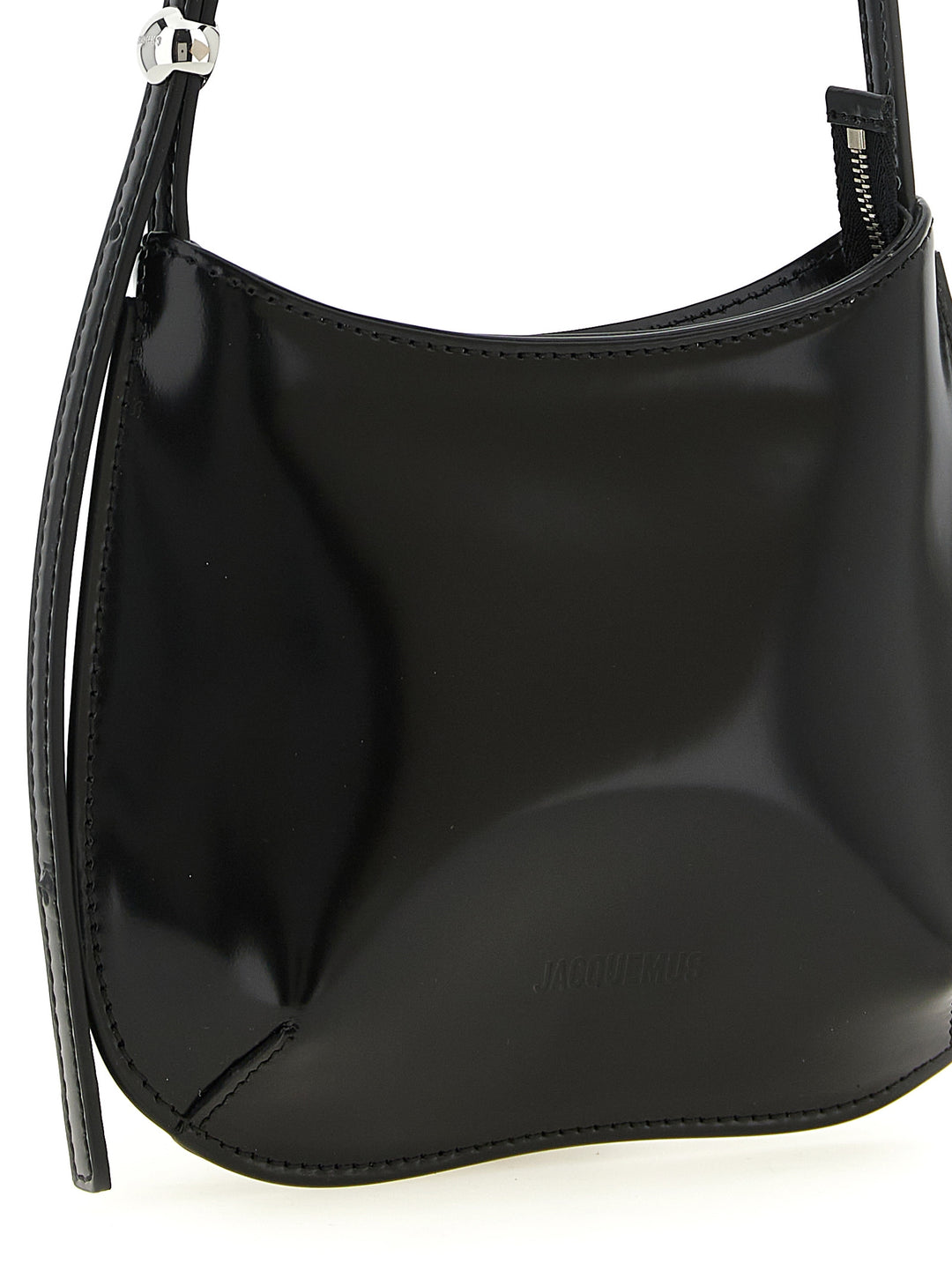Jacquemus Le Petit Bisou Borse a Spalla e Tracolla - Nero | 7fae74f931b88367b5bbf974f493720e307e05c7