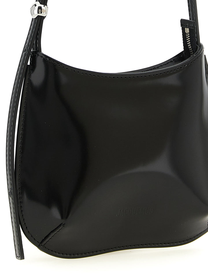 Jacquemus Le Petit Bisou Borse a Spalla e Tracolla - Nero | 7fae74f931b88367b5bbf974f493720e307e05c7