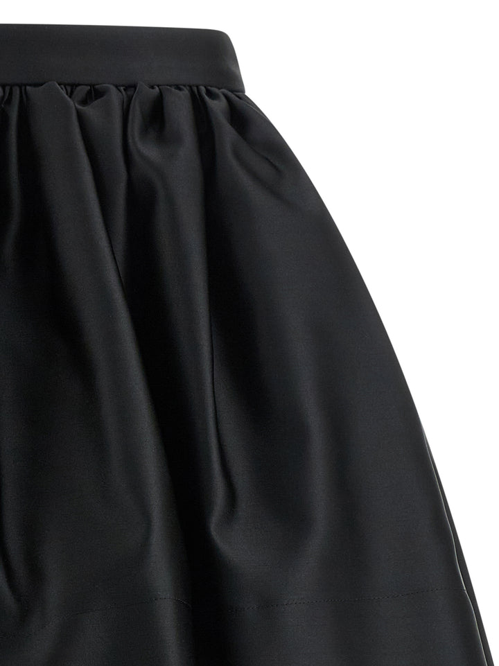 Paco Rabanne Satin Skirt Gonne - Nero | ad6f4c4243958250094758a467da18b6d20c6146