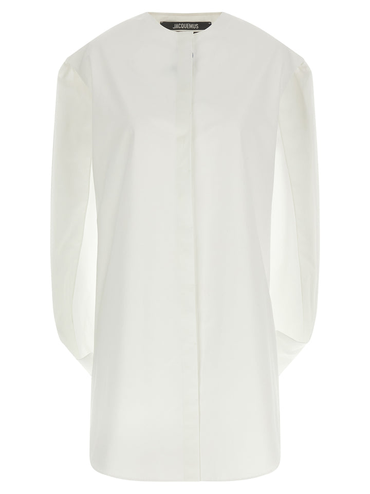 Jacquemus La Robe Berlingot Abiti - Bianco | f9ceb4846c0af80c1f735feffc775c2994312f67