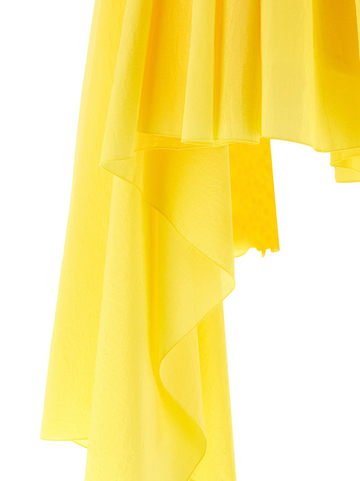 Jacquemus La Robe Triangle Courte Abiti - Giallo | 7a5323ba0669e41b7024b2586374476ca8e5149a