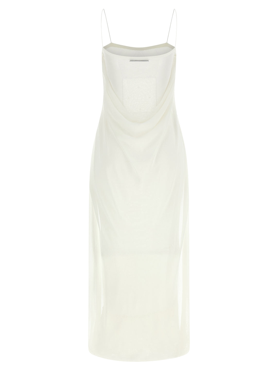 Jacquemus La Robe Maille Plumetis Abiti - Bianco | 60c62c3b1dd2a4a80137dbc386f720c96b11a296