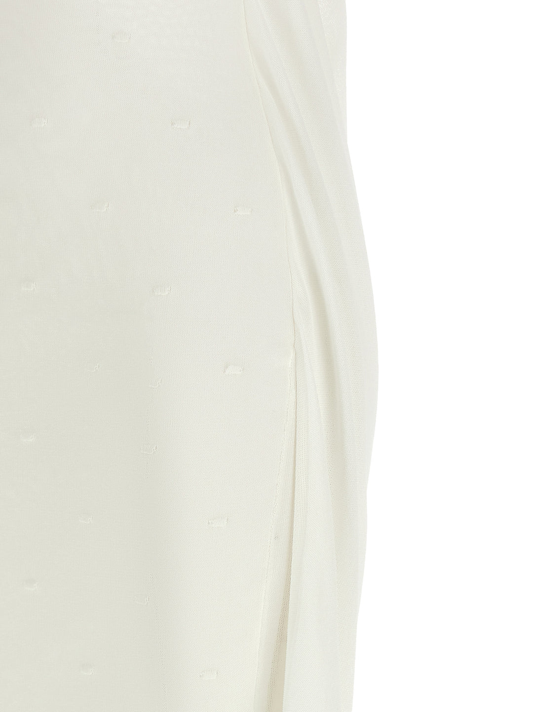 Jacquemus La Robe Maille Plumetis Abiti - Bianco | 8a88dd05862042217466880395ad1d508e78e108