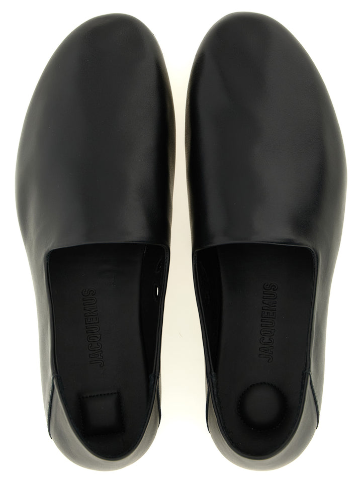 Jacquemus Les Pantoufles Flat shoes - Nero | 4eac29ac792288196aebe077574adfa87e583e99