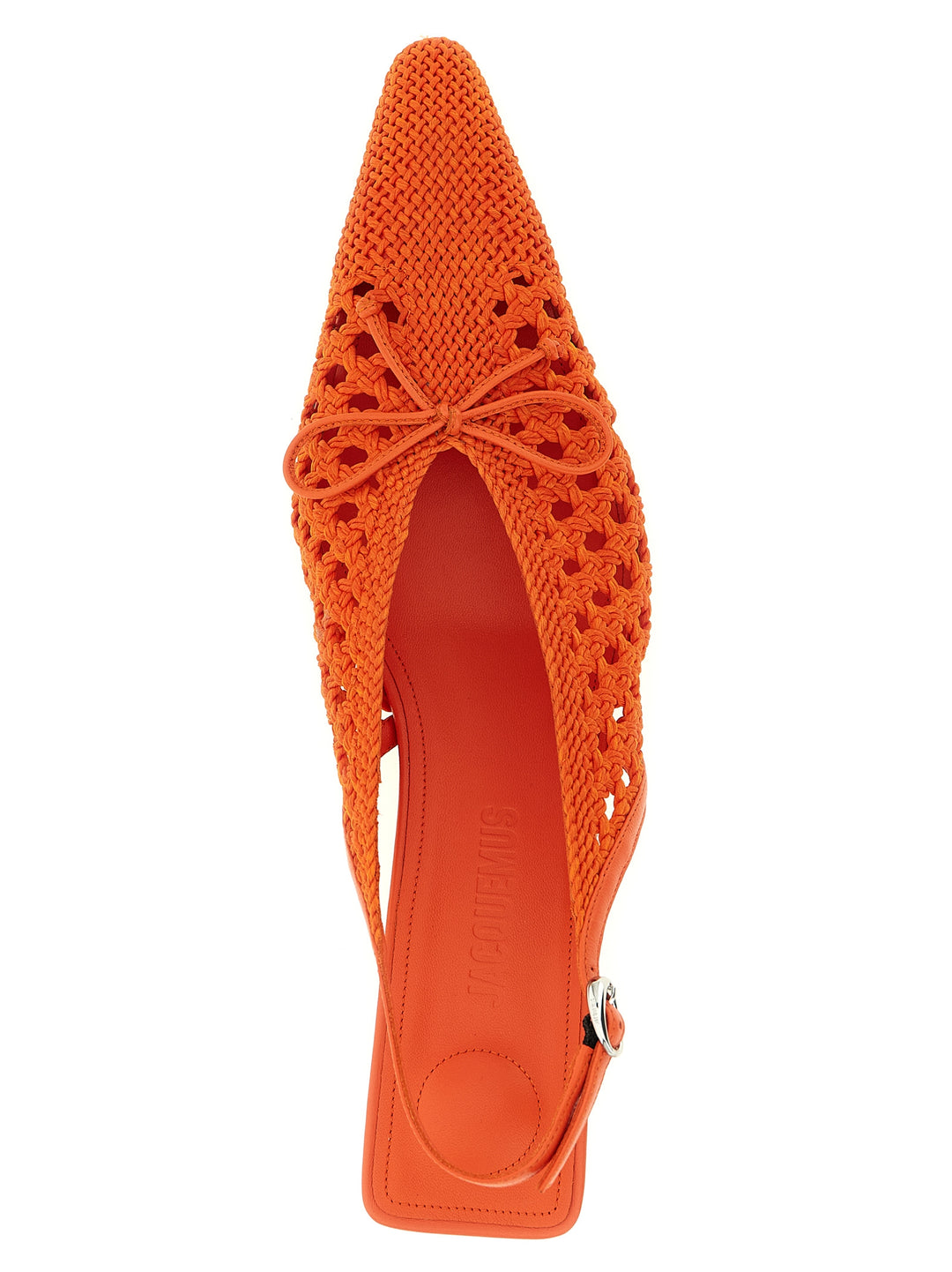 Jacquemus Les Slingbacks Cubisto B Decollete - Arancione | 24947e7f9efb0786eb1b693eadb2e03787e8c92e