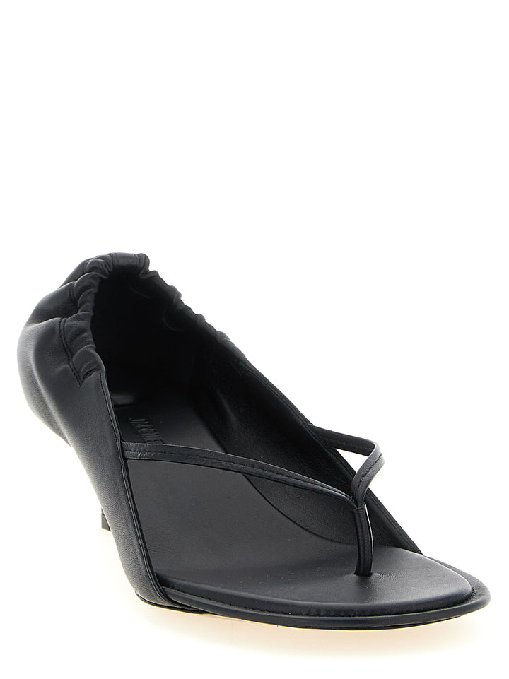 Jacquemus Les Sandales Nu-Pieds B Sandali - Nero | ee867f0eb147743470c8a3dfe9513bd7f4c62bcb
