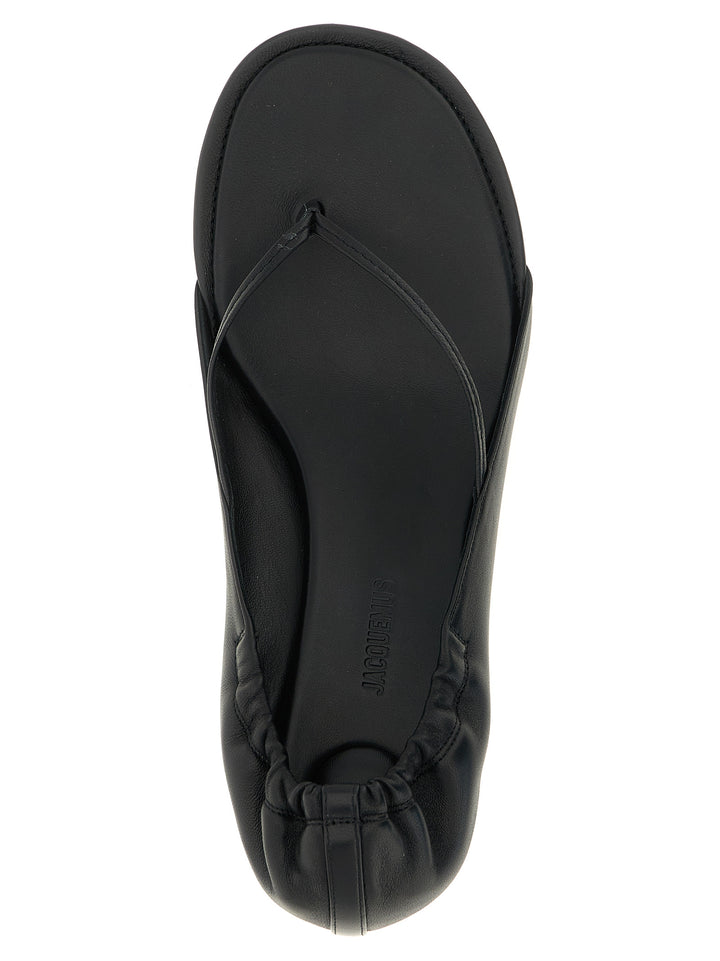 Jacquemus Les Sandales Nu-Pieds B Sandali - Nero | e0a46aa390f1c1718787e62542ce7f9f34da7eae