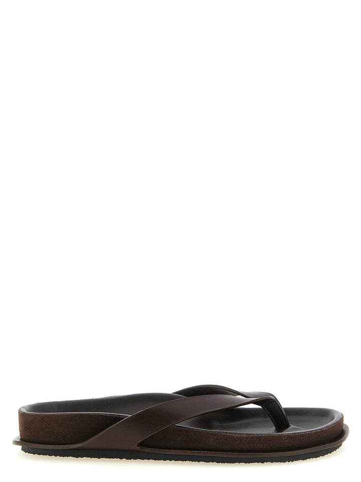 Jacquemus Les Tatanes Sandali - Marrone | a1caf76e6aac3fa0767780ae1e051517a2fae43d
