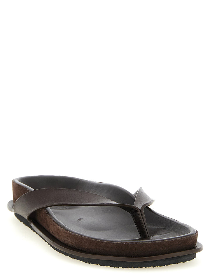 Jacquemus Les Tatanes Sandali - Marrone | 9237c6669706b17c71e055a7b46f18b84e0e0149