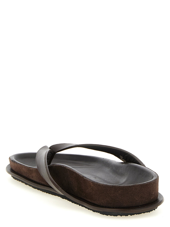 Jacquemus Les Tatanes Sandali - Marrone | 84af8b0a84fe335089501717fe55f6599913a63b