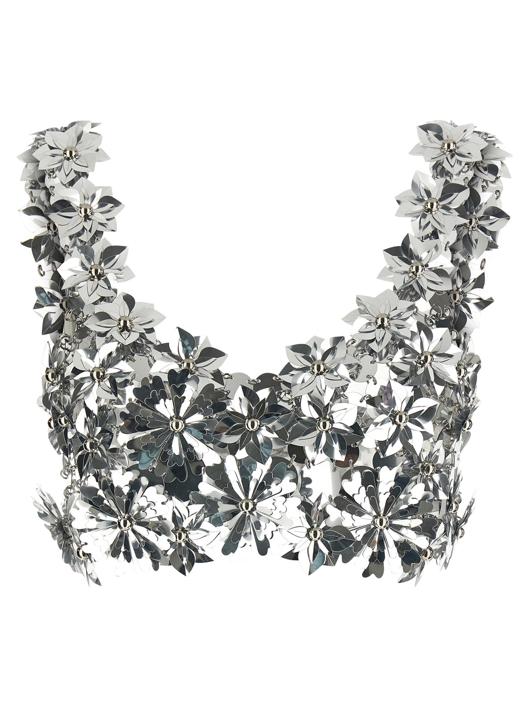 Paco Rabanne Bralette Top Top - Silver | 2953b44eabe40c096024e193e80266506084e8bc