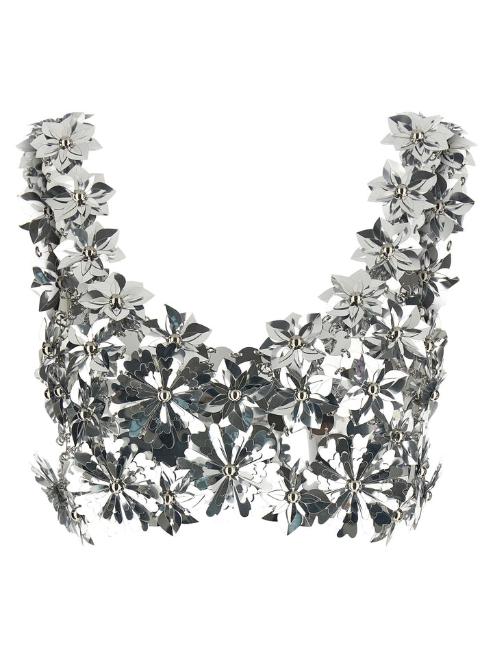 Paco Rabanne Bralette Top Top - Silver | 2953b44eabe40c096024e193e80266506084e8bc